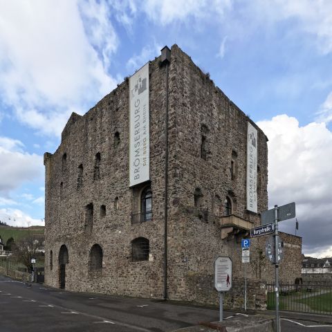 Br?ouml;mserburg in Rüdesheim on the Middle Rhine