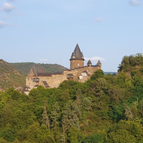 Burg Stahleck bei Bacharach am Mittelrhein