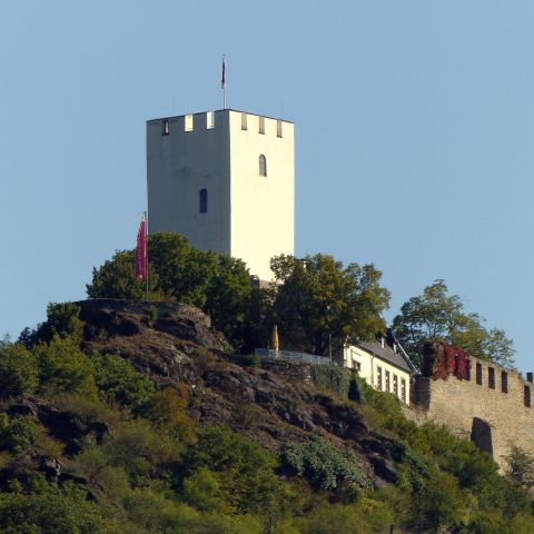 Sterrenberg Castle in Kamp-Bornhofen on the Middle Rhine