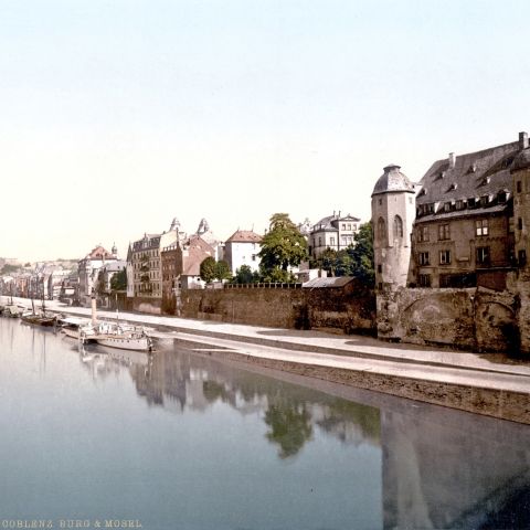 Alte Burg in Koblenz am Mittelrhein