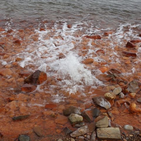  Bad Breisig (Rheinland-Pfalz): Thermalwasserquelle am Rheinufer in Niederbreisig