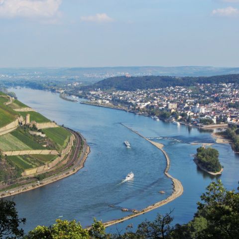 Bingerloch in Bingen am Rhine, Ehrenfels Castle