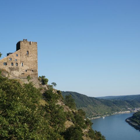 Burg Liebenstein bei Kamp-Bornhofen am Mittelrhein