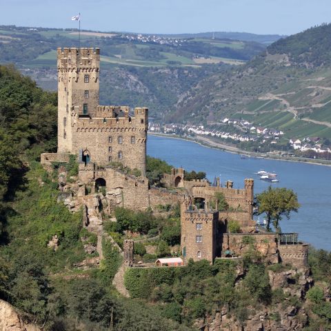 Burg Sooneck bei Niederheimbach am Mittelrhein