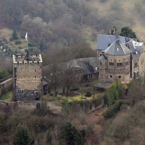 Burg Rheineck bei Brohl am Mittelrhein