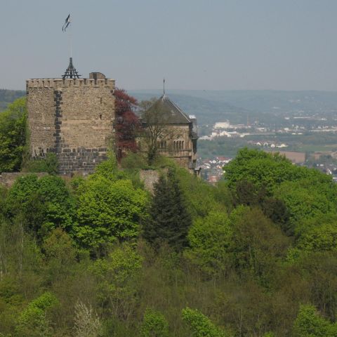 Burg Rheineck bei Brohl am Mittelrhein