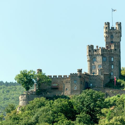 Burg Sooneck bei Niederheimbach am Mittelrhein