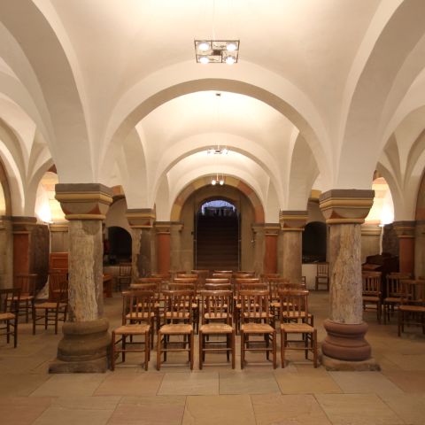 Krypta Stiftskirche in St. Goar am Mittelrhein