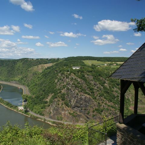 Loreley von Maria Ruh, Mittelrhein, Loreleyhafen