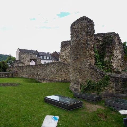 R?ouml;merkastell in Boppard am Mittelrhein