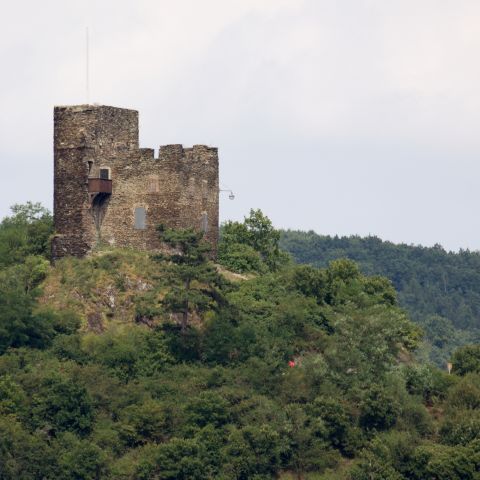 Ruine Nollig bei Lorch am Mittelrhein