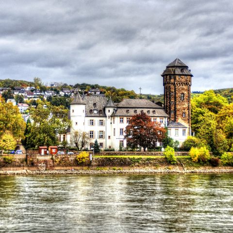 Schloss Martinsburg in Lahnstein am Mittelrhein