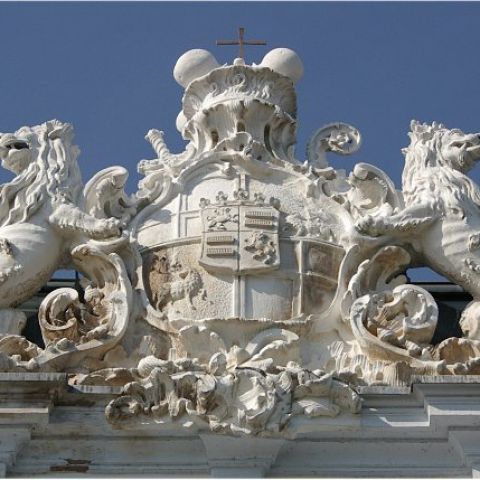 Wappen Schloss Engers am Mittelrhein