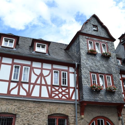 Burg Stahleck bei Bacharach am Mittelrhein