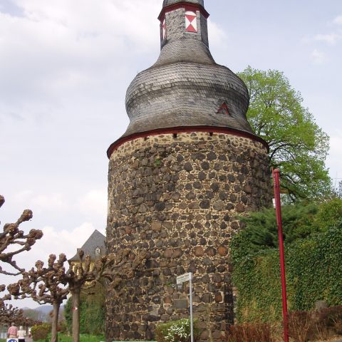 Prison tower in Unkel on the Middle Rhine