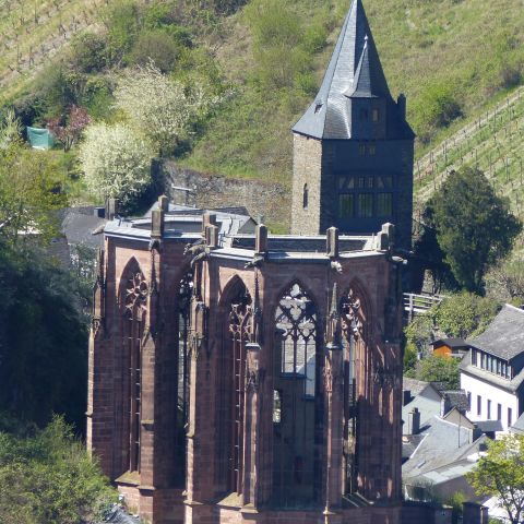 Werner Chapel in Bacharach on the Middle Rhine