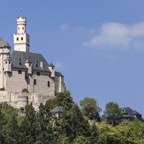 Marksburg in Braubach am Mittelrhein